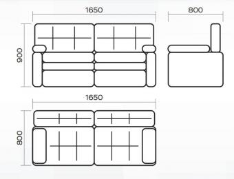 Диван Калифорния 2 foto 2