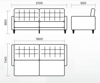 Диван Милан foto 2
