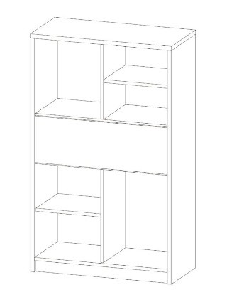 Комод 2Д/1Ш Айго foto 2