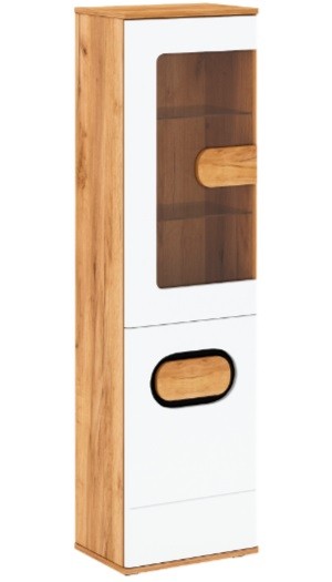 Пенал-витрина 1Д/1В Rodan A