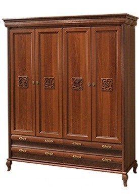 Лаура-Нова Шкаф 4-х дверный