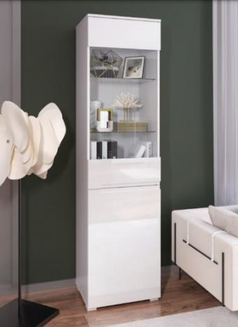 Пенал-витрина 1Д Hill A