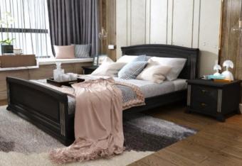 Деревянная кровать Афина