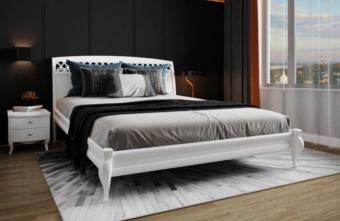 Деревянная кровать Дублин декор foto 4