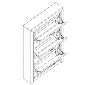 Тумба для обуви- BUT3D Коен foto 3