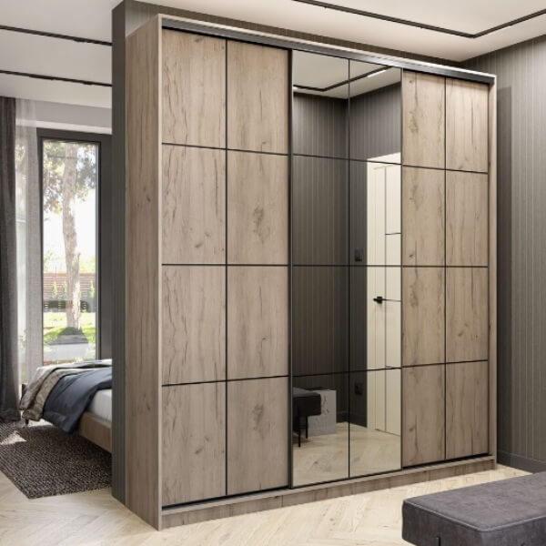 Шкаф-купе шириной 2,9 м